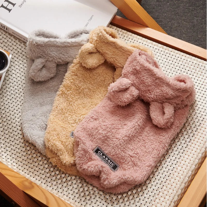 Winter Pullover Pet Clothes